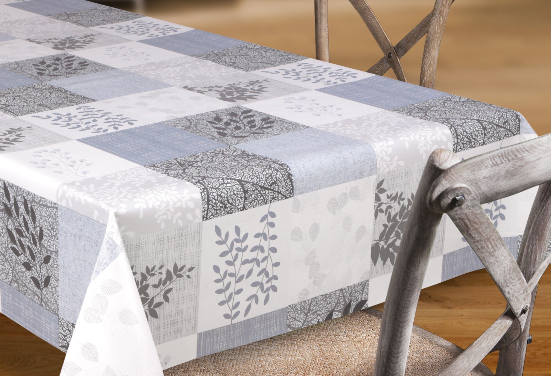 Beautex Tischdecke Wachstuchtischdecke, Fancy, abwischbar Wachstuch Garten Tischdecke (1-tlg), Wasserundurchlässiger Tischschutz mit versiegelter Oberfläche