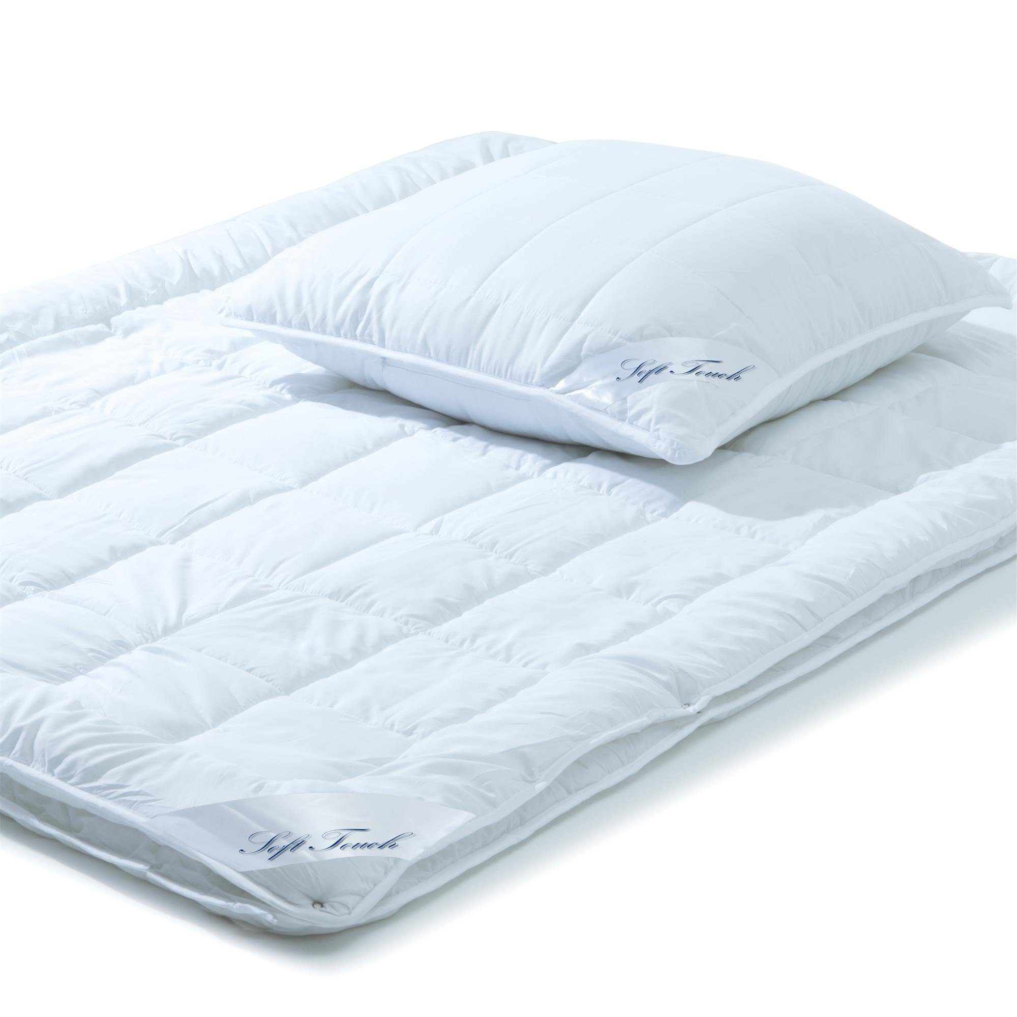 aqua-textil Bettdecke, Kopfkissen + Topper Soft günstig online kaufen