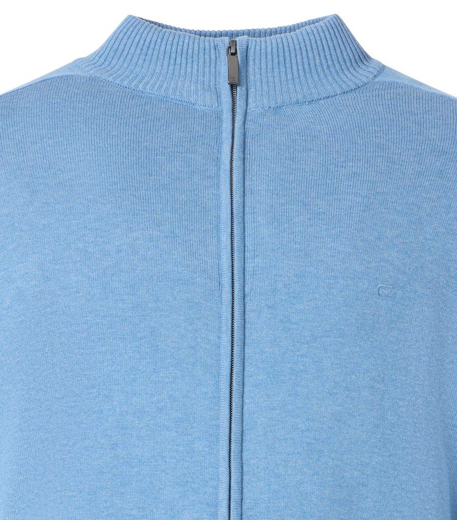 CASAMODA Strickjacke 004450 Pima-Baumwolle Stehkragen Normale günstig online kaufen