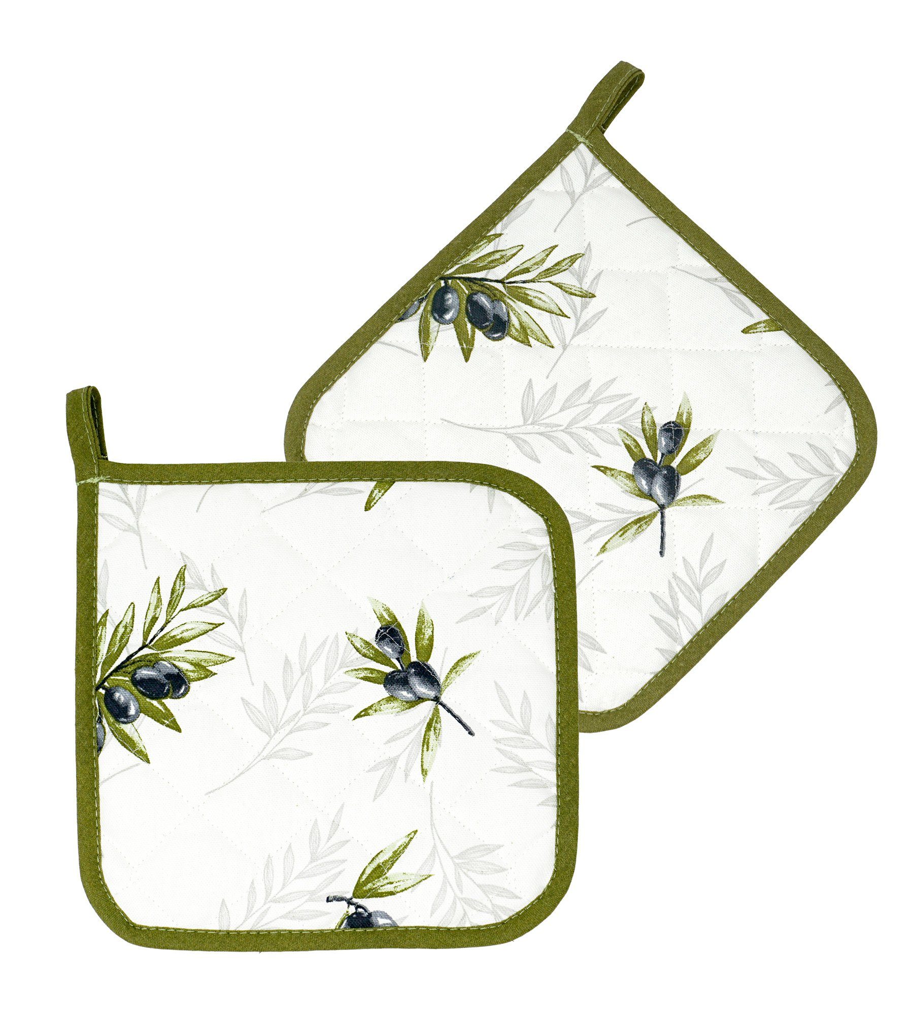 Topflappen Olive
