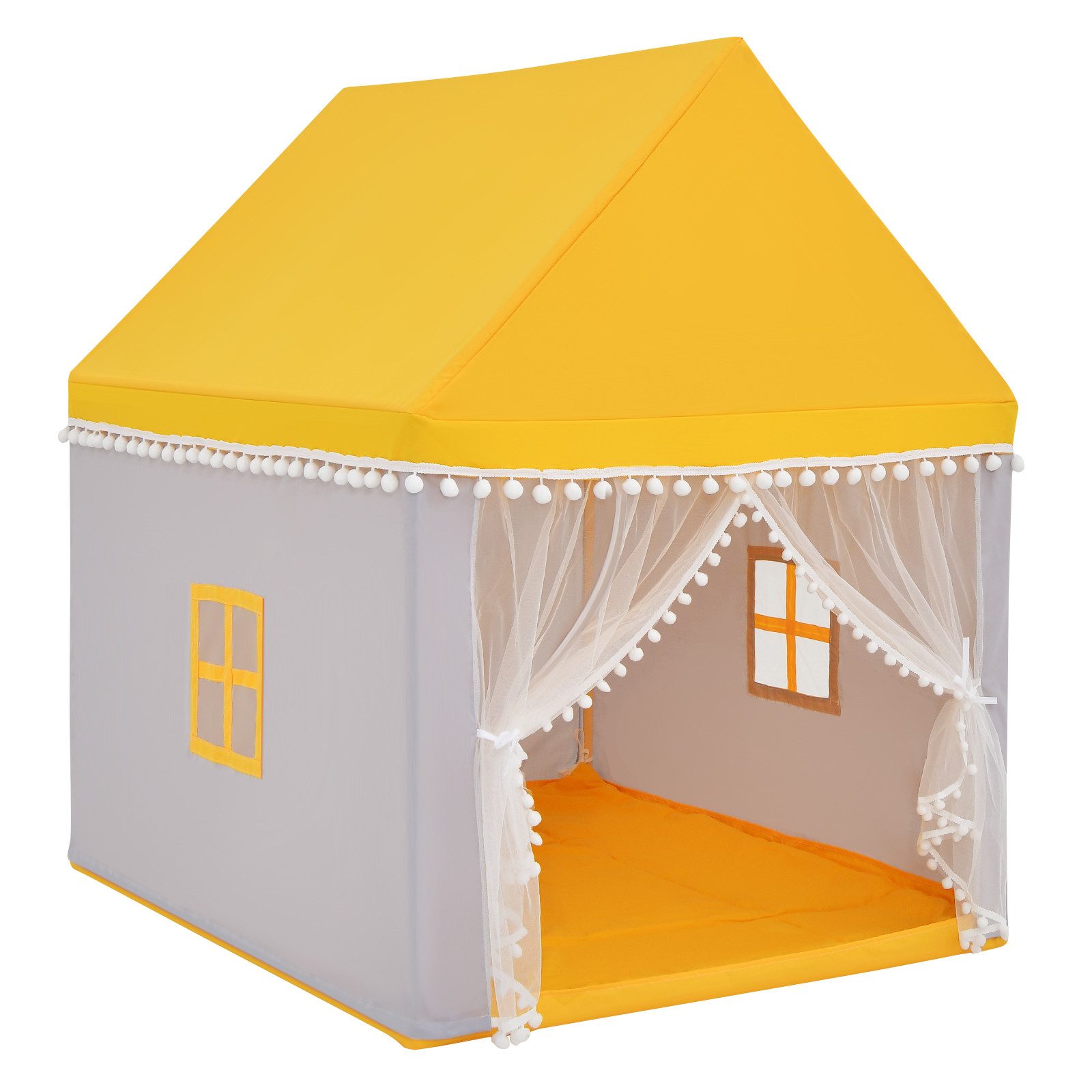 COSTWAY Spielzelt Kinder, mit Baumwolldecke, Fenster günstig online kaufen