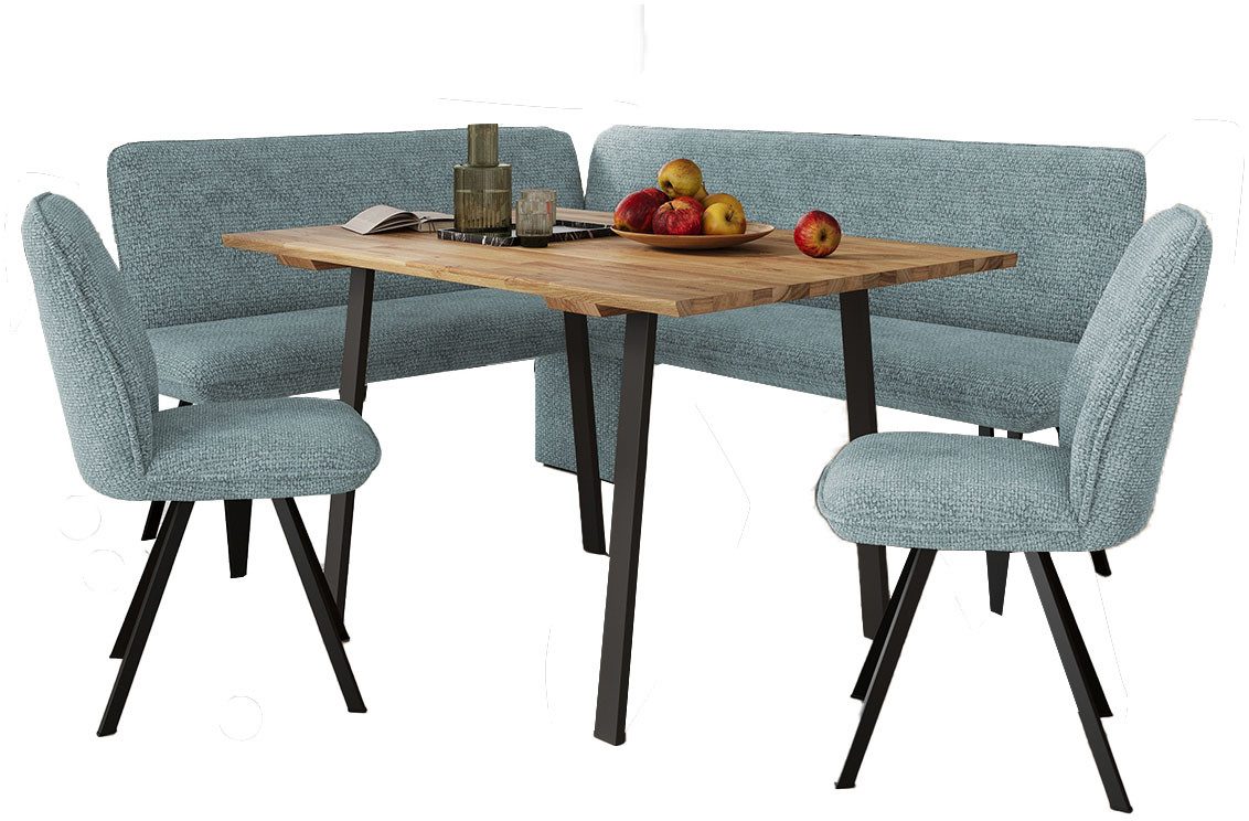 Home affaire Eckbankgruppe Mily Essecke, Sitzgruppe, Eckbankgruppe, Küchenbankgruppe, (Set, 4-tlg., 4er), BESTSELLER