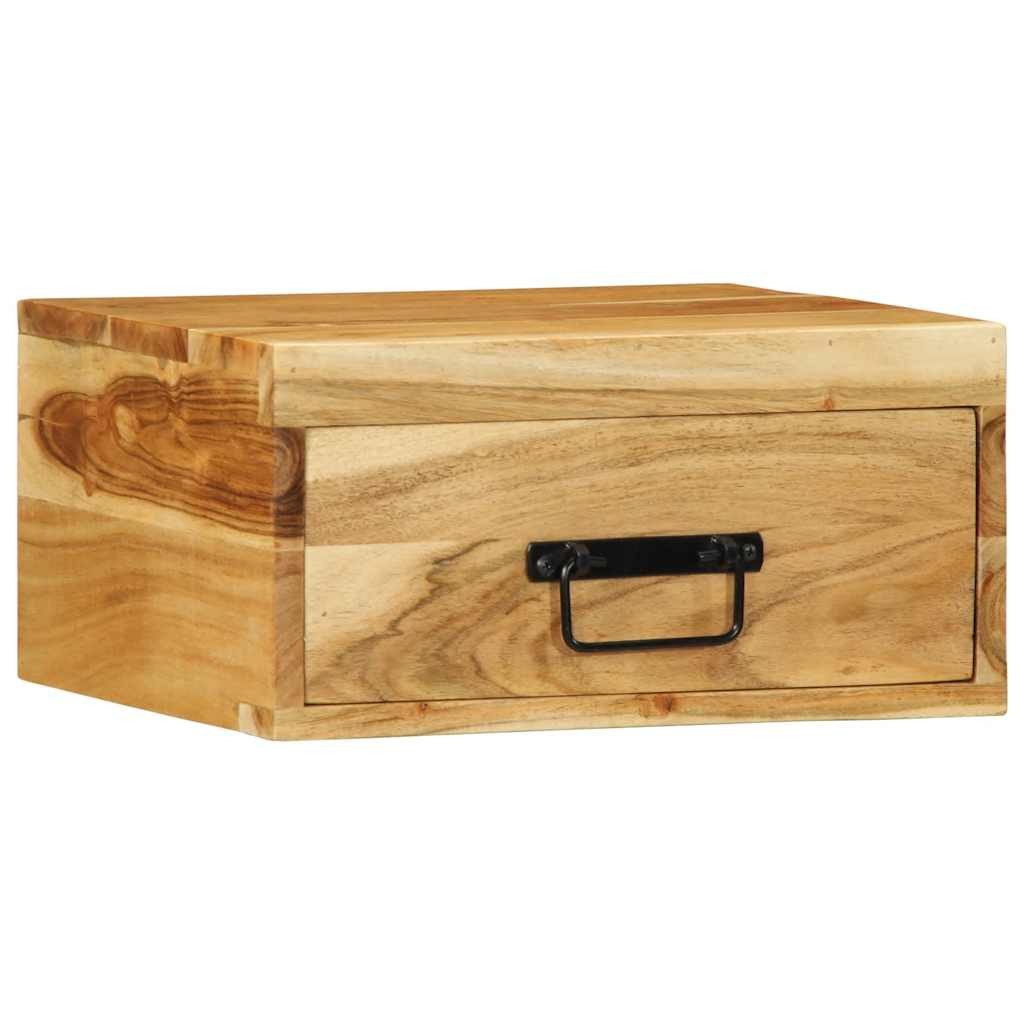 vidaXL Nachttisch Wand-Nachttisch Massivholz (1-St) günstig online kaufen