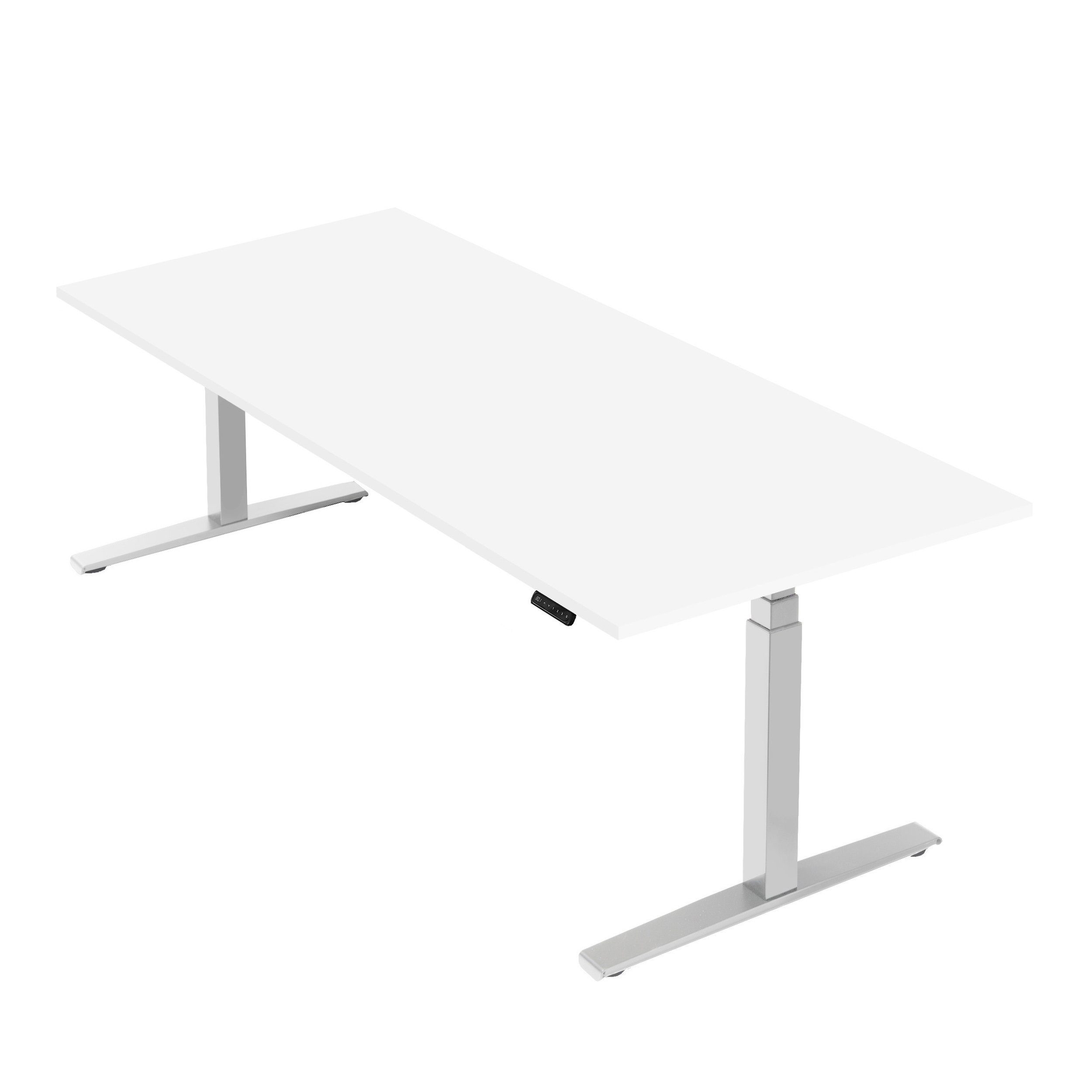 boho office® Schreibtisch Basic Line, Weiß günstig online kaufen