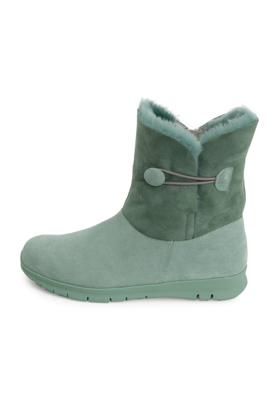 vitaform Damenschuhe Stiefelette Veloursleder Stiefelette günstig online kaufen