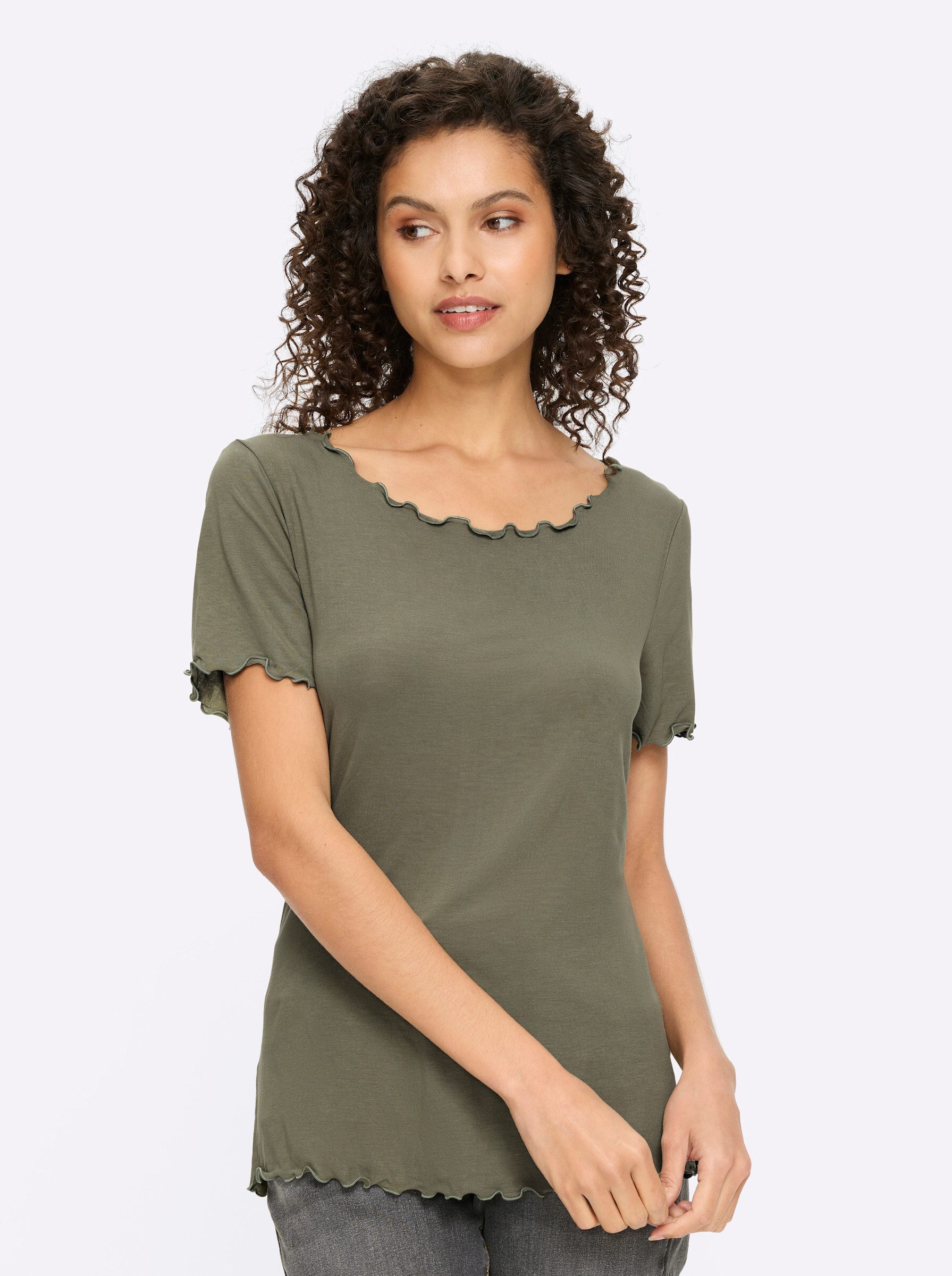 heine T-Shirt Doppelpack Shirts Kurzarm (2-tlg)