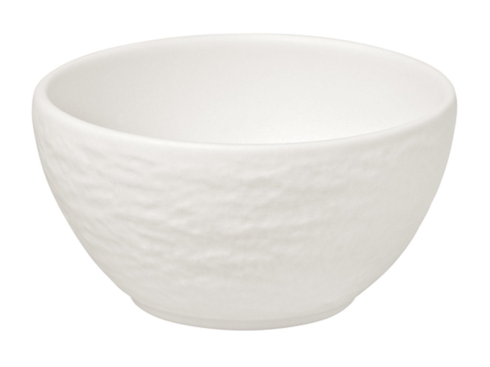 Villeroy & Boch Dipschale Manufacture Rock blanc Dipschälchen 8 cm, Premium Porcelain, (Dipschalen)