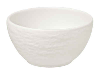 Villeroy & Boch Schale Manufacture Rock blanc Dipschälchen 8 cm, Porzellan, (Dipschale)