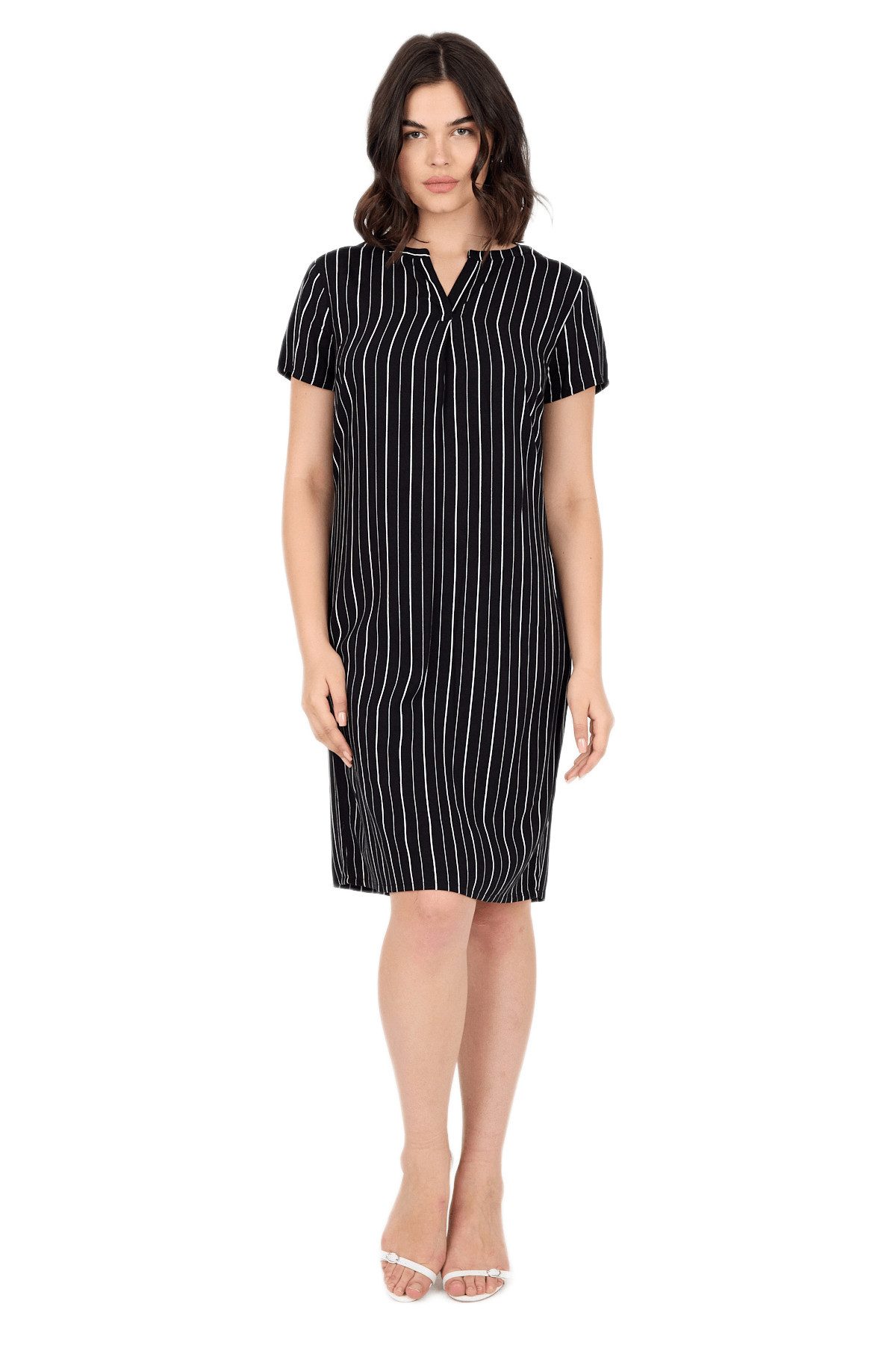 Phistan Midikleid Damenkleid aus Viskose günstig online kaufen