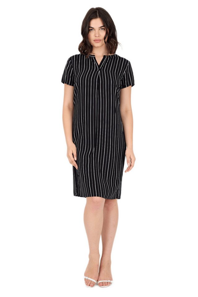 Phistan Midikleid Damenkleid aus Viskose