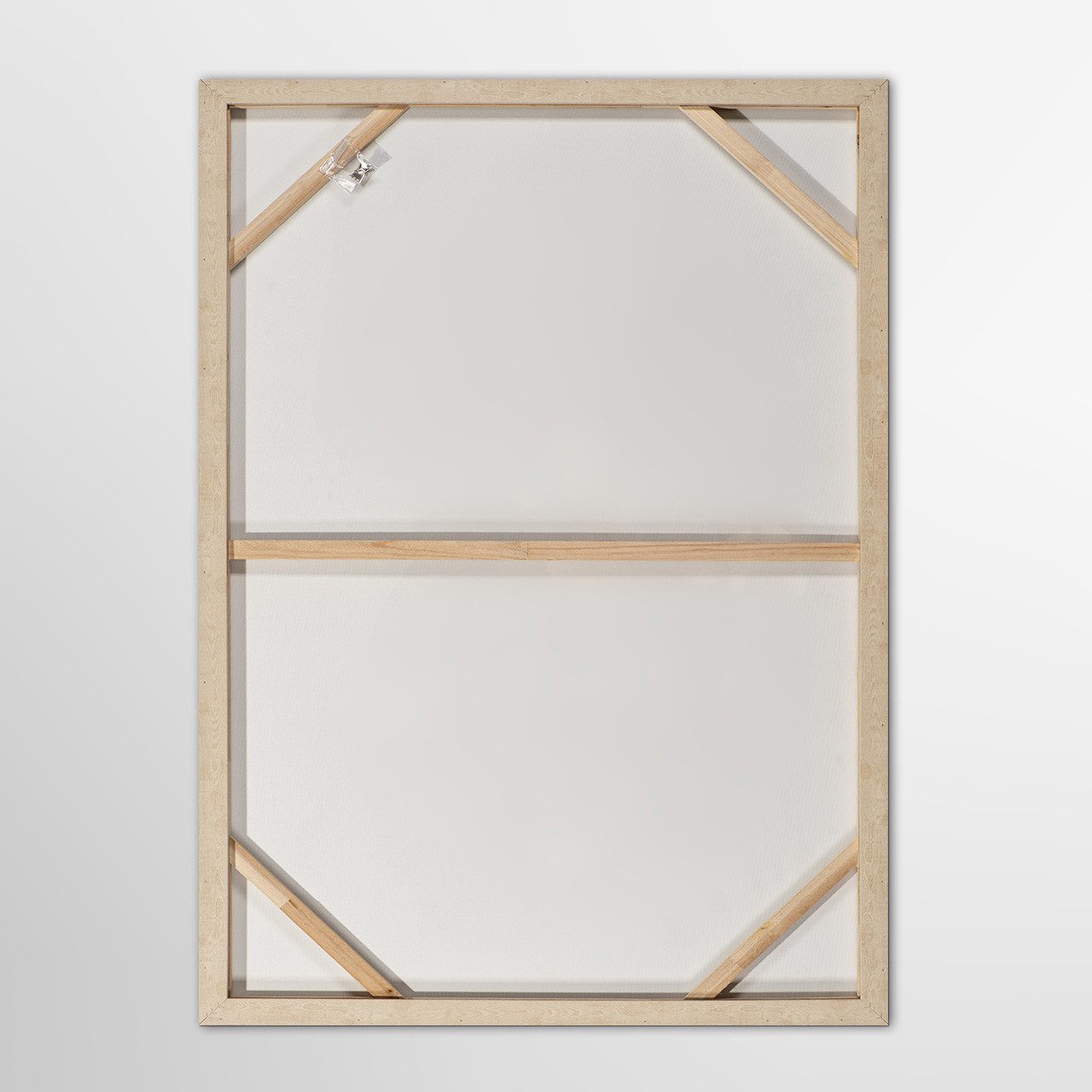 ArtUniverse Gemälde Leinwandbild White Flow 62 x 82 cm, Abstrakt