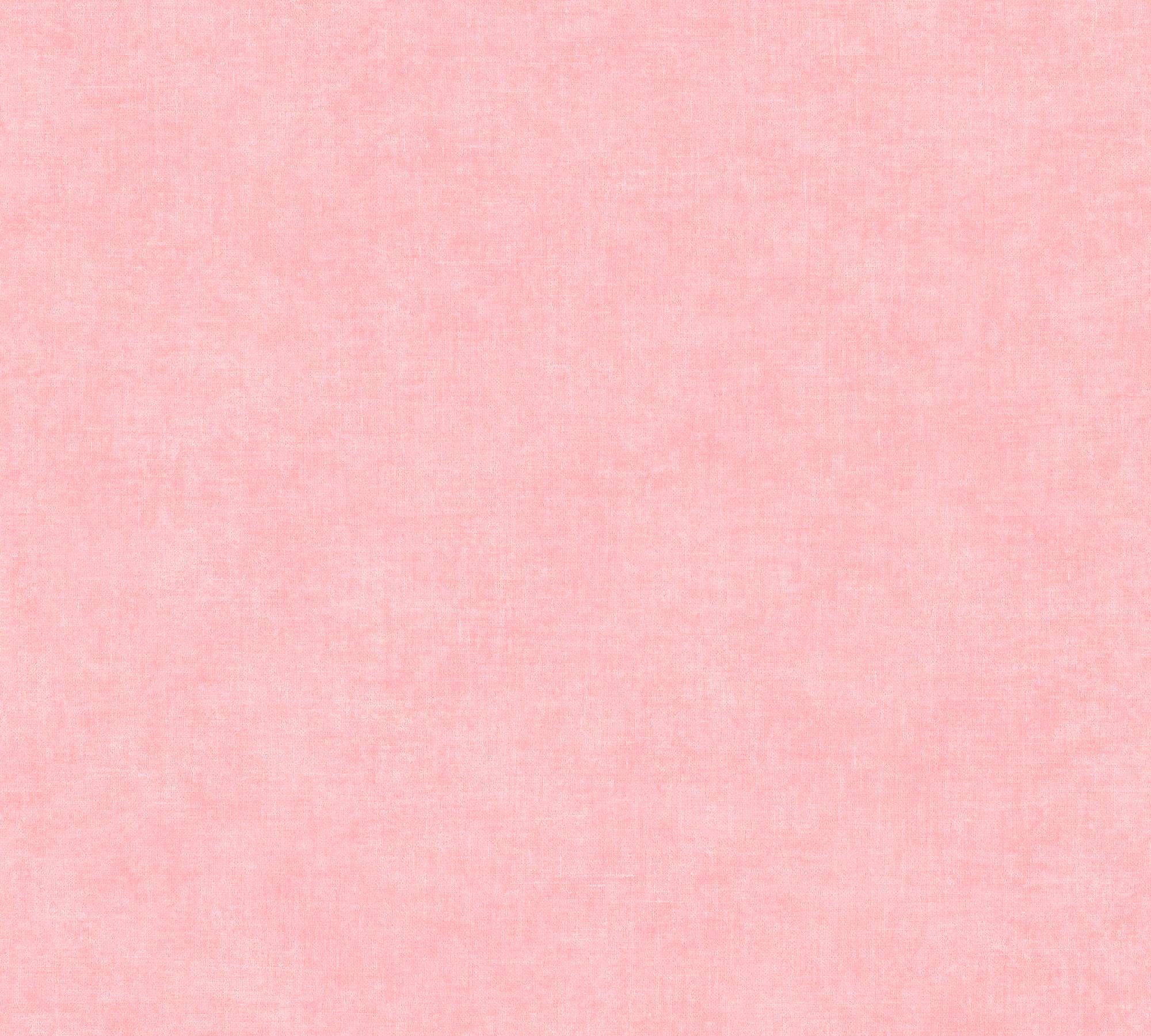Bricoflor Mädchenzimmer Tapete in Rosa Einfarbige Tapete in Textiloptik Ide günstig online kaufen