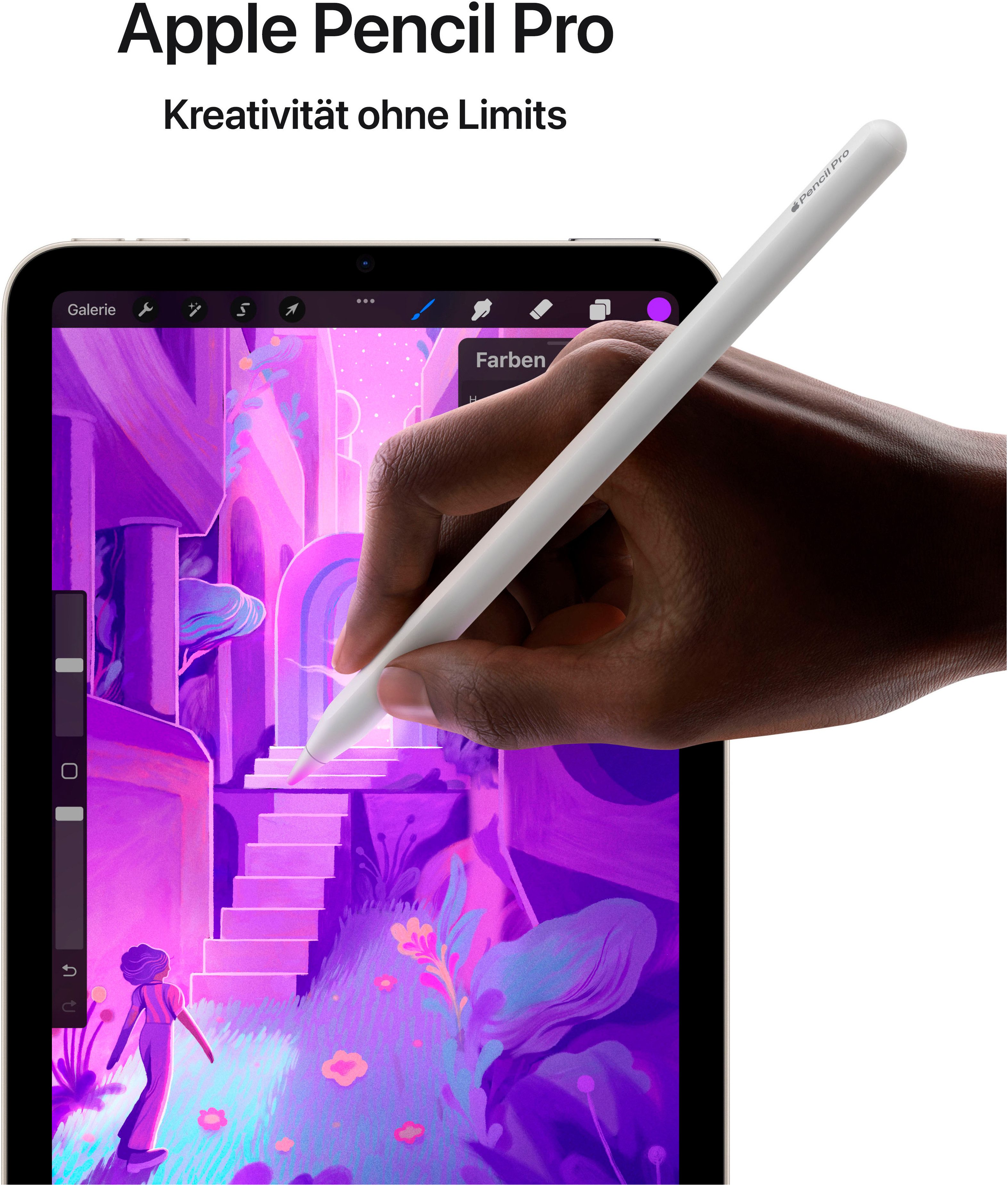 Apple iPad mini 2024 Wi-Fi + Cellular 128GB Tablet (8,3", 128 GB, iPadOS, 5G) – Bild 5 von 5