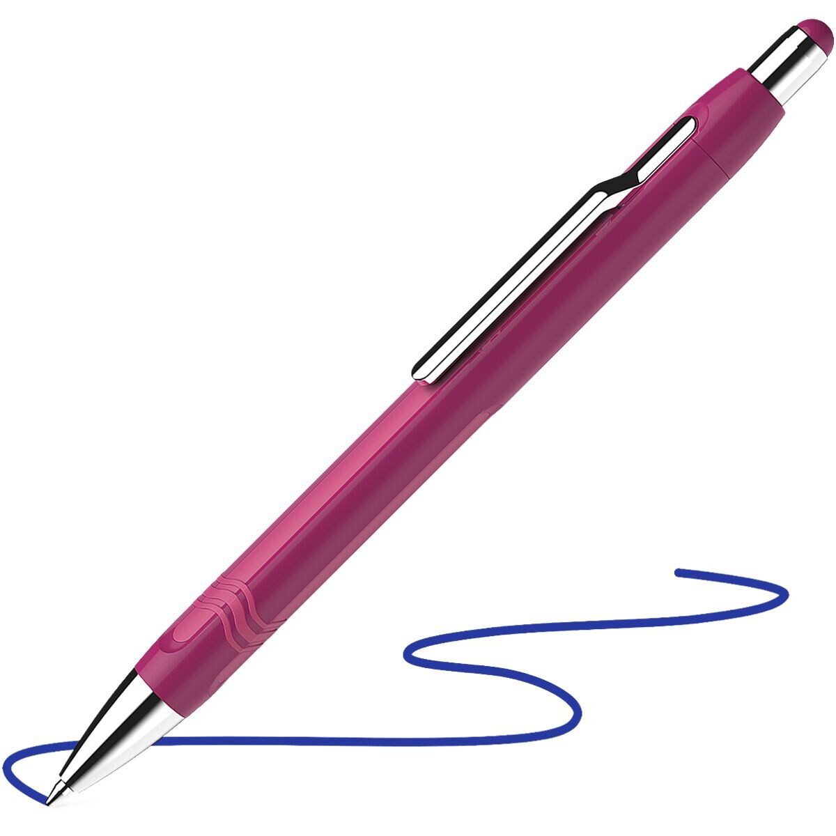 Schneider Kugelschreiber Epsilon 1386, mit Edelstahlspitze, Strichstärke: 0,7 mm