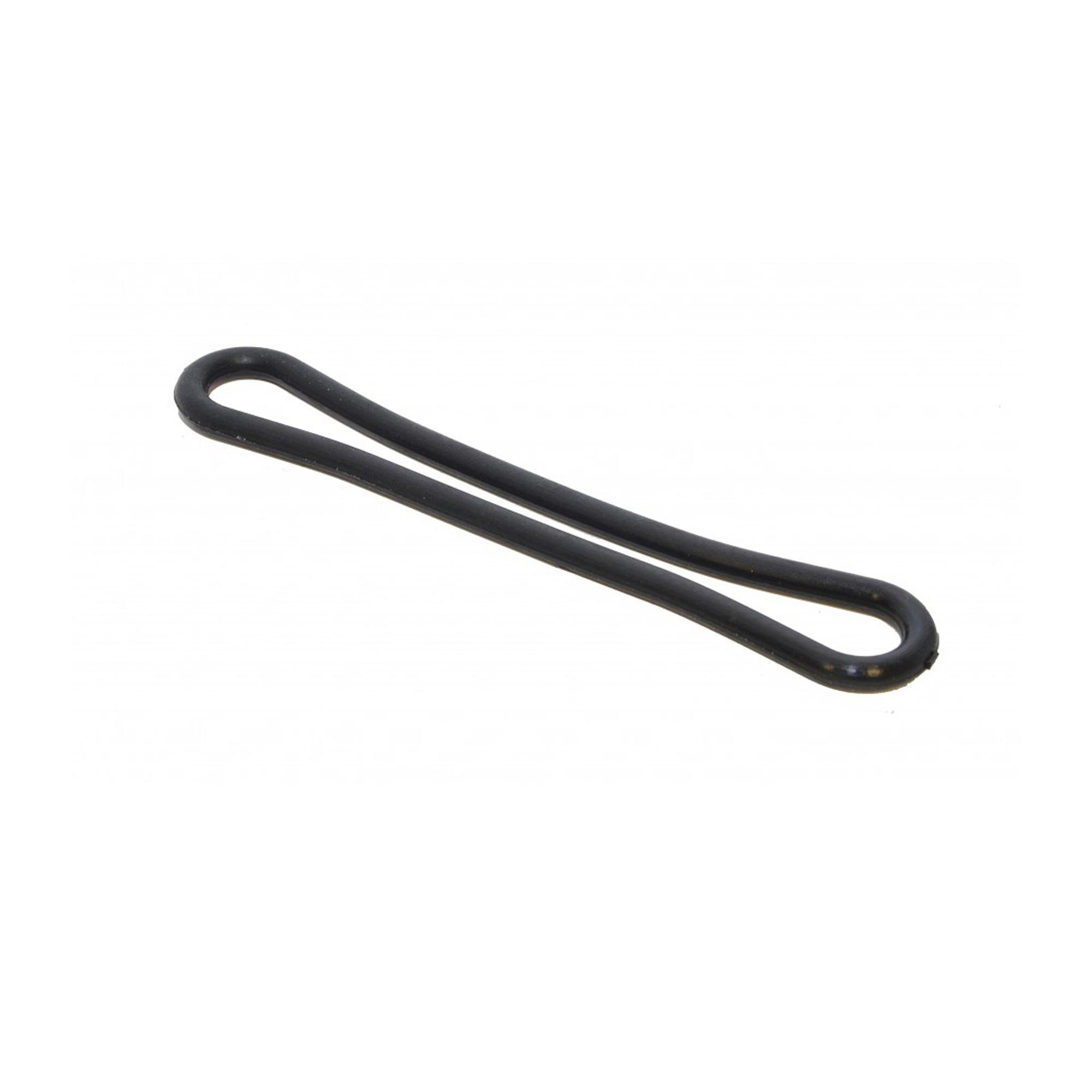 Seil 100x Gummispannringe 25 cm 8 mm oval schwarz Anspannring Gummischlinge