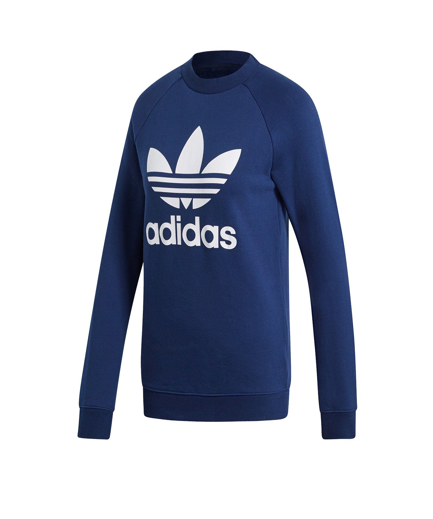 adidas Sweater Originals Damen blau Sweatshirt Crew