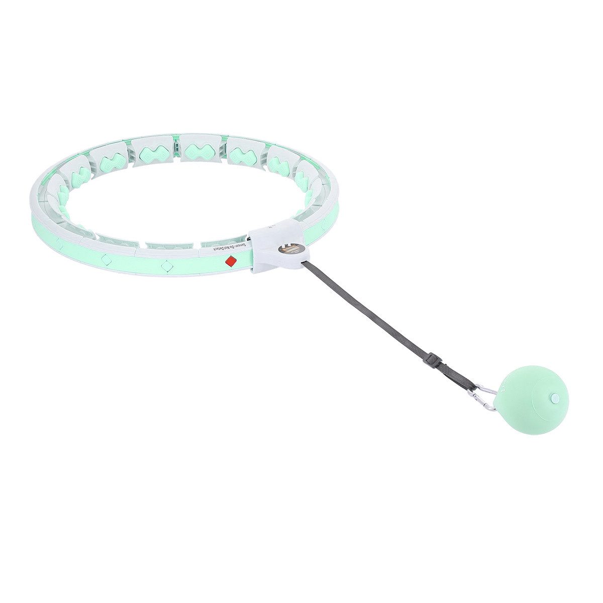 HMS Hula-Hoop-Reifen Hula Hoop SET mit Zähler und Plus Size Bauchgürtel Fitnessring, aktives Training für den ganzen Körper