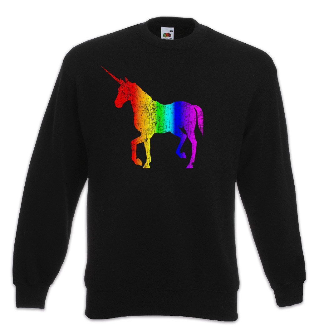 Sweatshirt Unicorn I Sweatshirt Einhorn Rainbow Colors Regenbogen Fairy Fairies