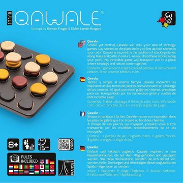 Gigamic Spiel, Familienspiel GIGD2019 - Qawale Mini, Strategiespiel