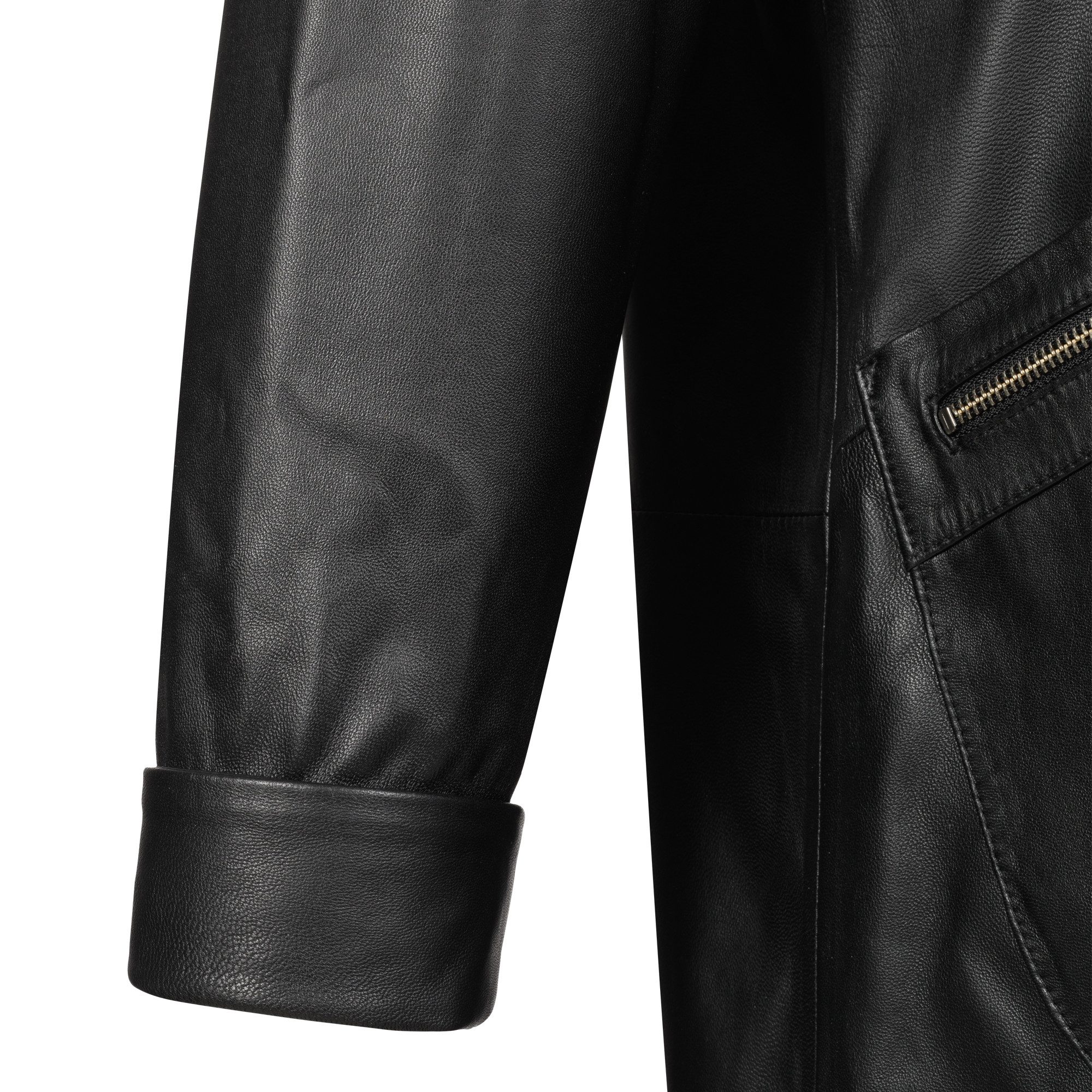 S&A Ledermoden Lederjacke Alina Mit Kapuze günstig online kaufen