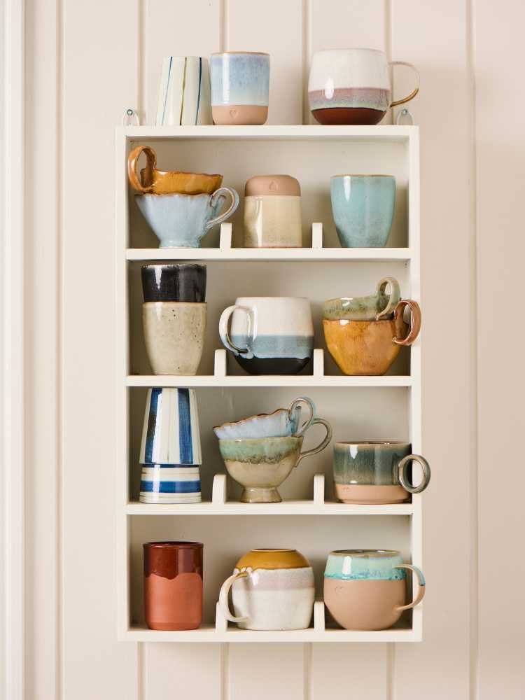 Ib Laursen Becher IB Laursen Becher HEART Natur Braun ohne Henkel 190 ml