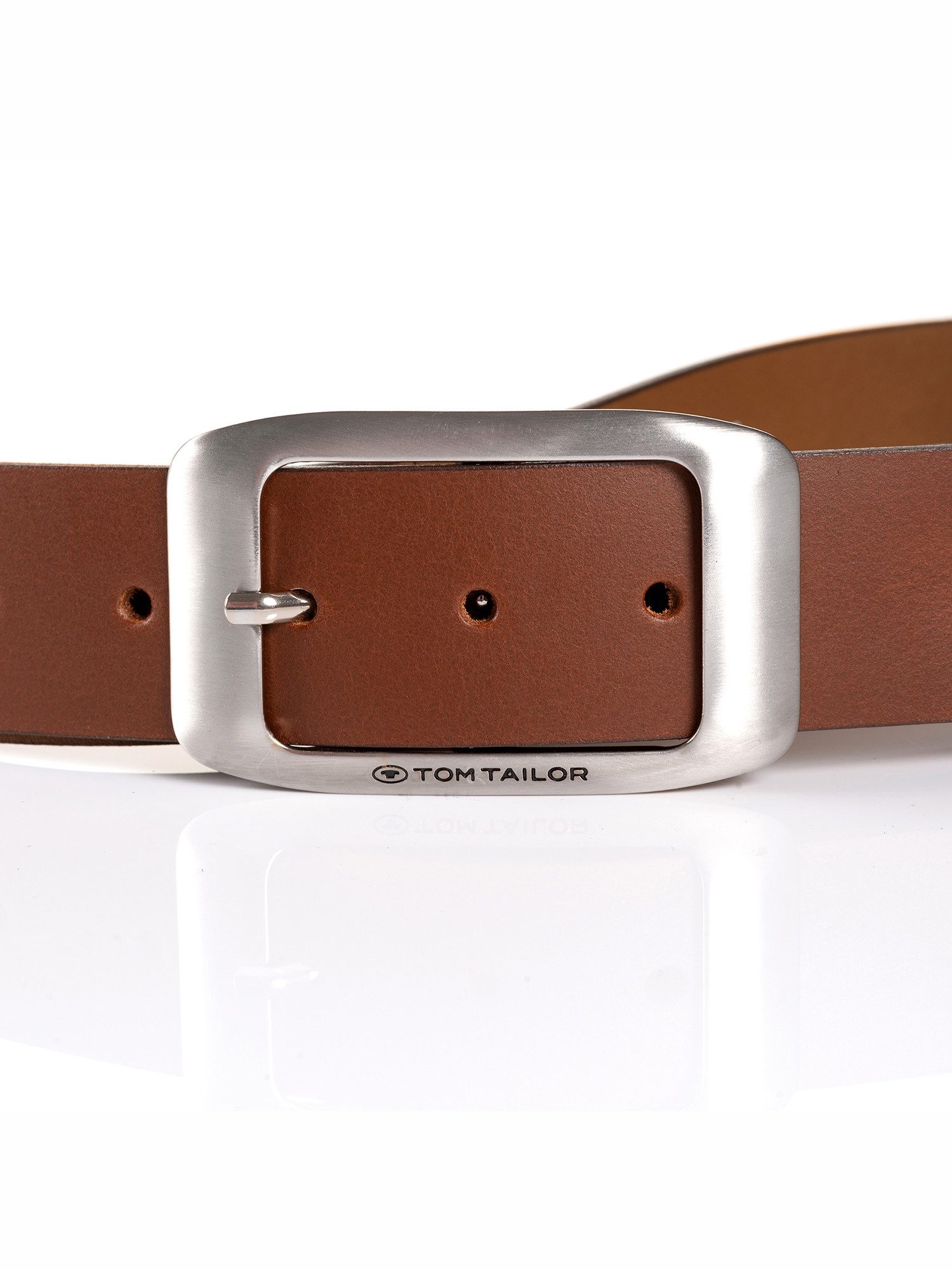 TOM TAILOR Ledergürtel TTAMY (1-St) 4 cm breiter Damengürtel, modisch vielseitig