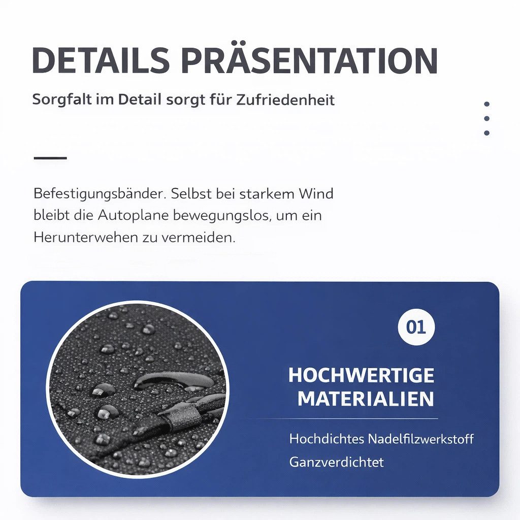 GARRYFIZH Windscreen Cover Cab Cover Dustproof Windproof Waterproof Reflective, Abrasion Resistant, Reflective Stripes, UV Resistant