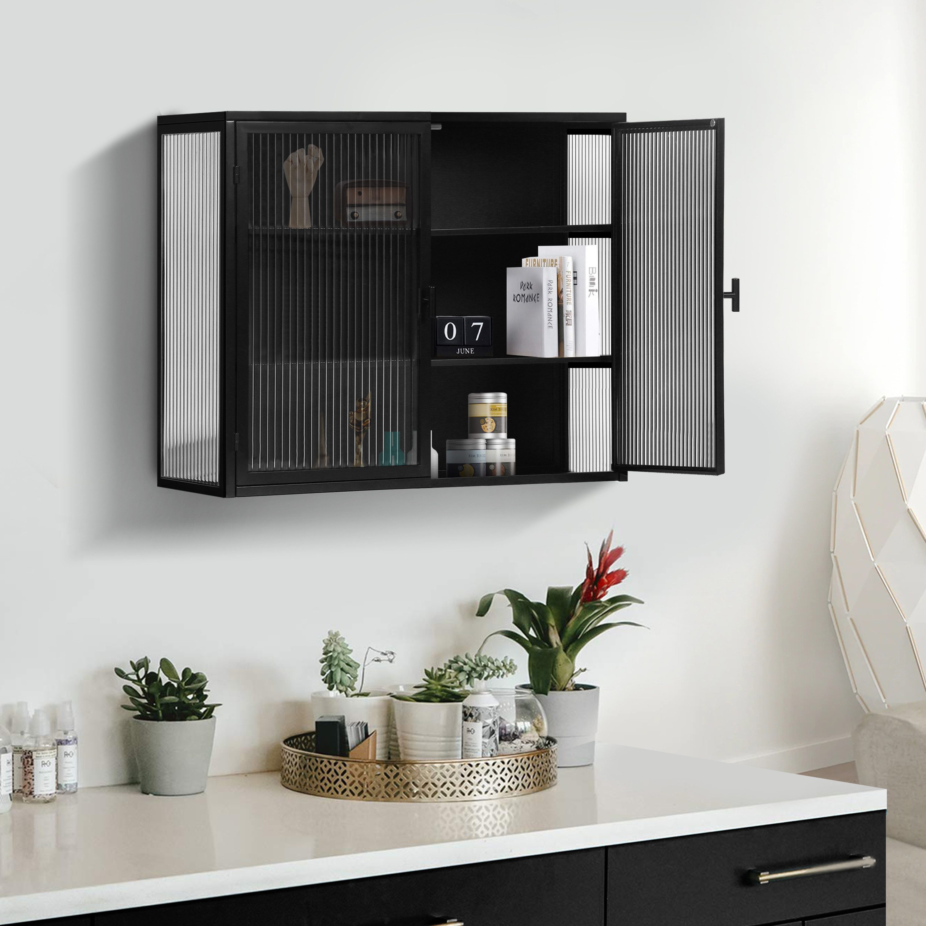 HAUSS SPOLE Hängeschrank 70cm Wandschrank Badezimmerschrank günstig online kaufen