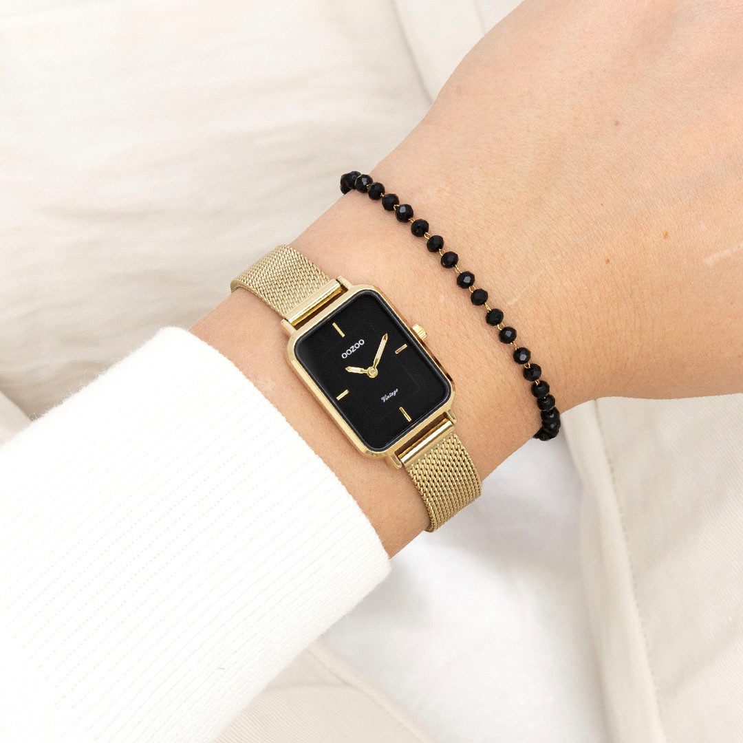 OOZOO Quarzuhr C20354, Armbanduhr, Damenuhr, Edelstahlarmband, analog