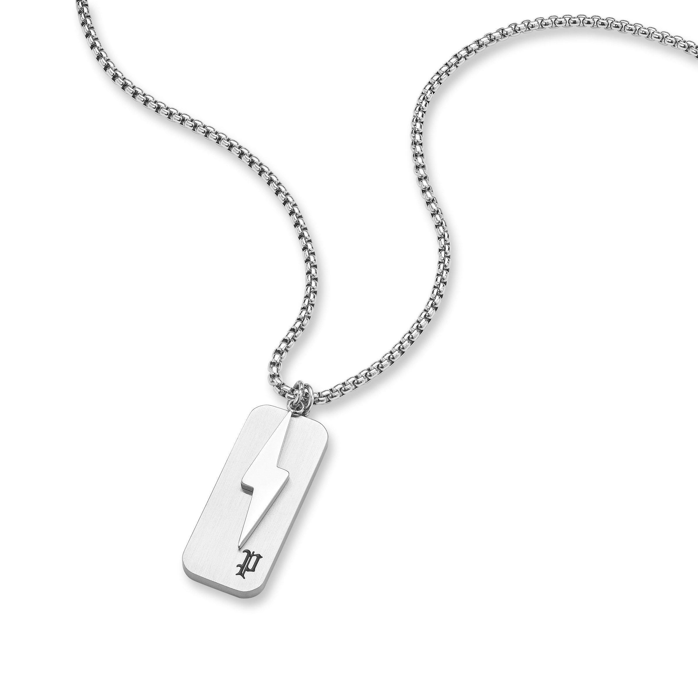 Police Kette mit Anhänger Strike Dog Tag Blitz