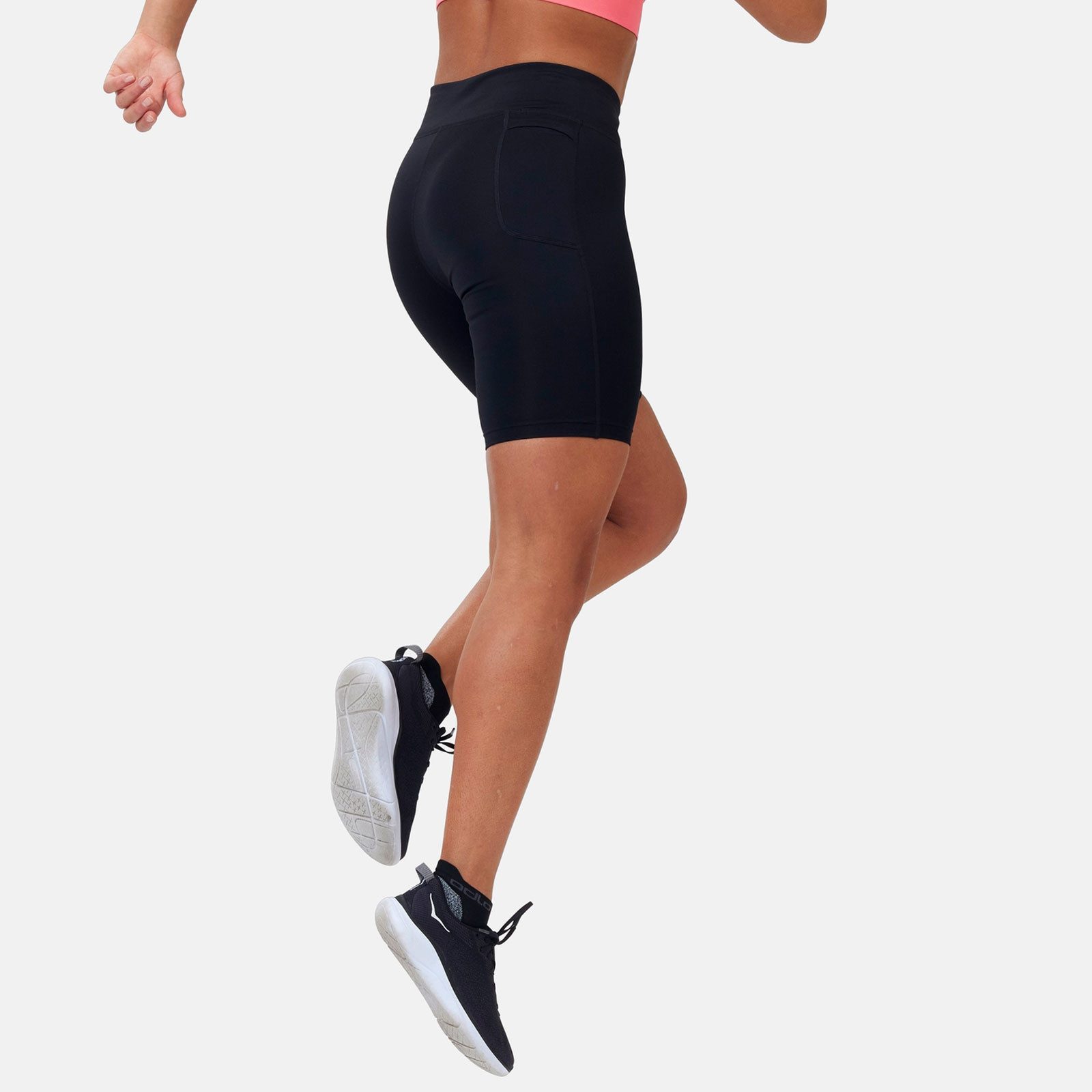 Odlo Lauftights Tights short ESSENTIAL Lady 323001-15000 leichter, enganliegender Kompressionsschnitt