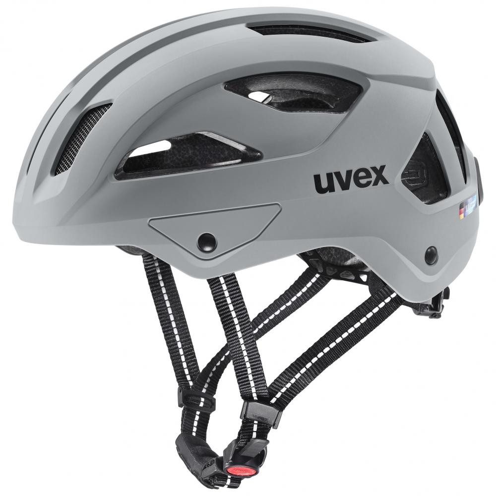Uvex Fahrradhelm uvex city stride City-Fahrradhelm rhino matt, 59-61 cm, Inmould, 3D IA