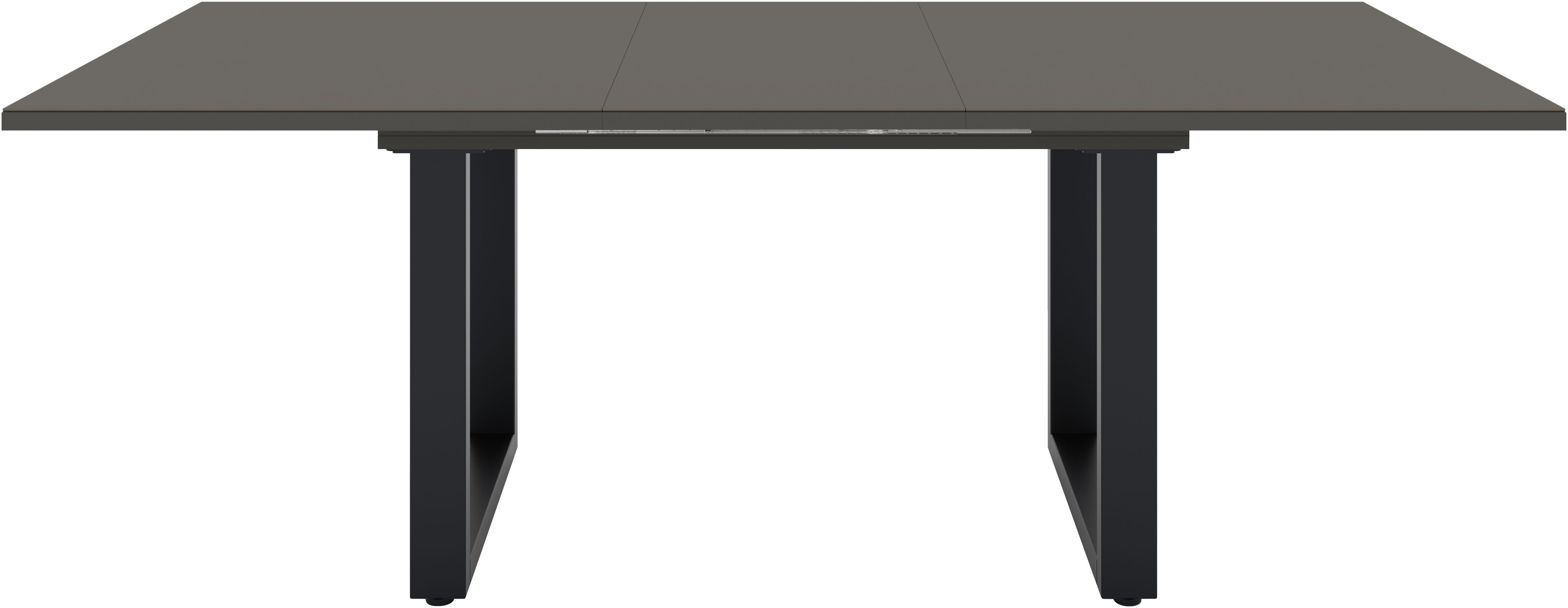 Mäusbacher Esstisch, Esstisch ausziehbar auf 210 cm, eckige Tischform, Gestell U-Form