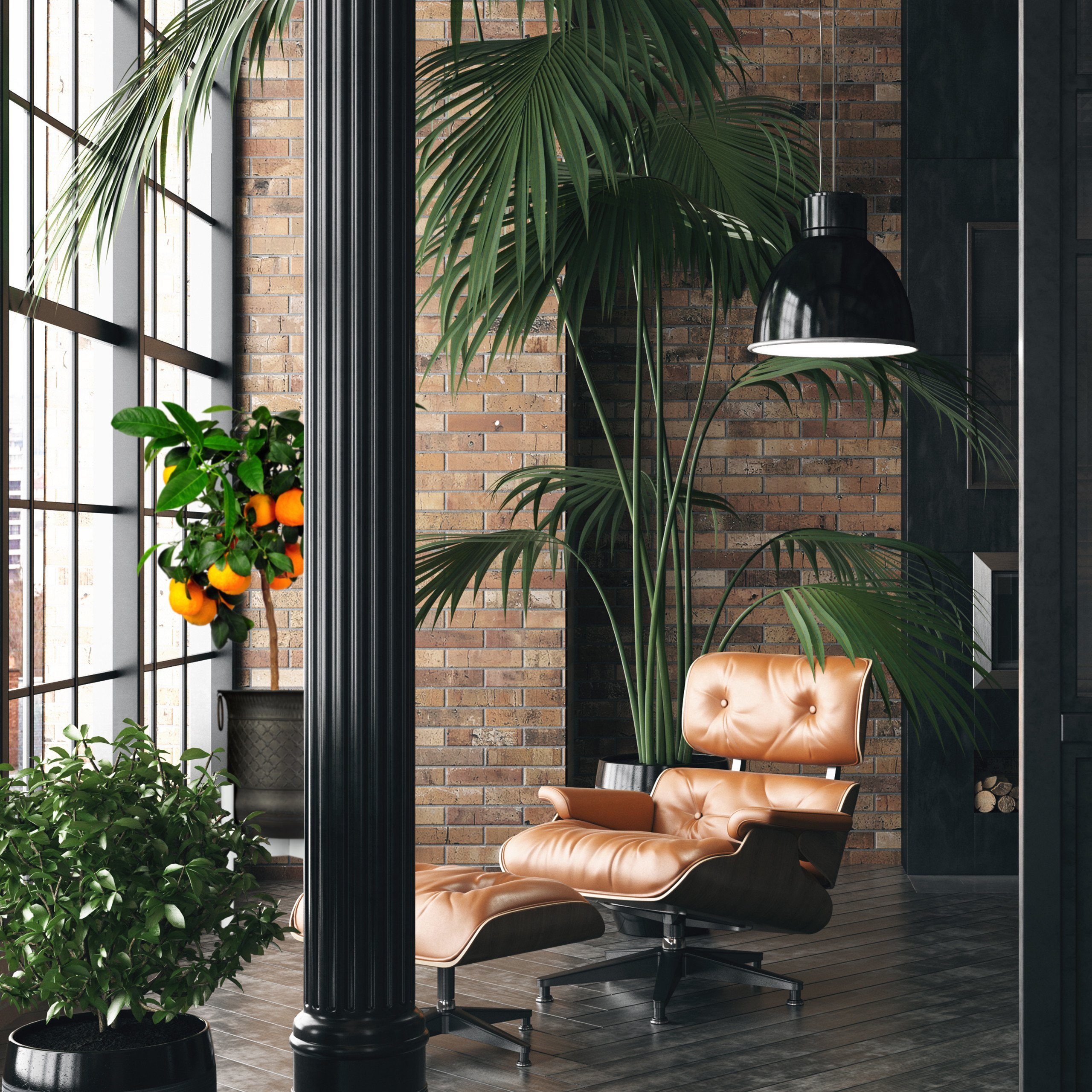 relaxdays Blumenständer Bambus verstellbar weiß (1 St) – Bild 5 von 5