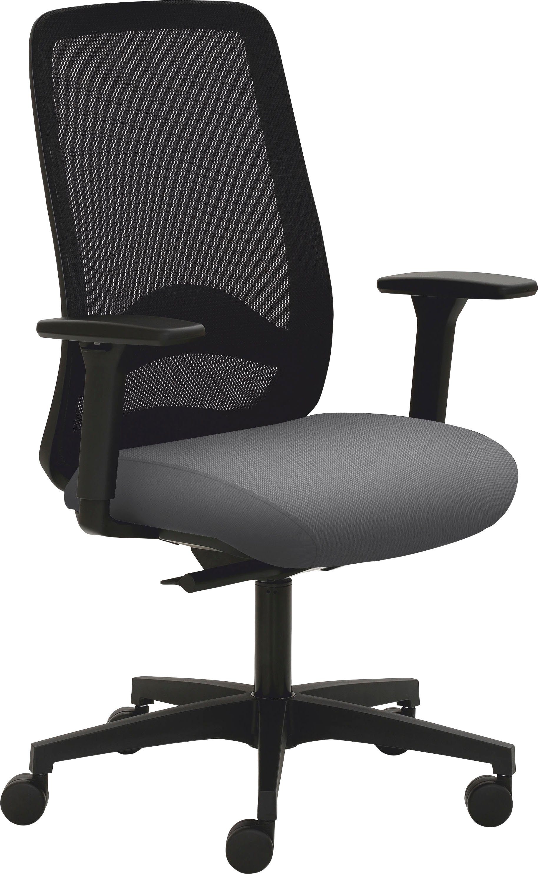 Grau Grau Sitzmöbel 2228, | Sitztiefenverstellung Armlehnen, Drehstuhl Mayer 3D
