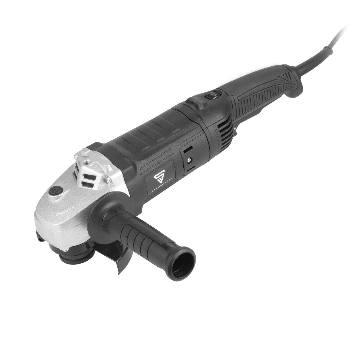 STAHLWERK Winkelschleifer Winkelschleifer WS-1600 ST mit 1.600 W und, max. 9500 U/min, (Packung, 1 tlg)