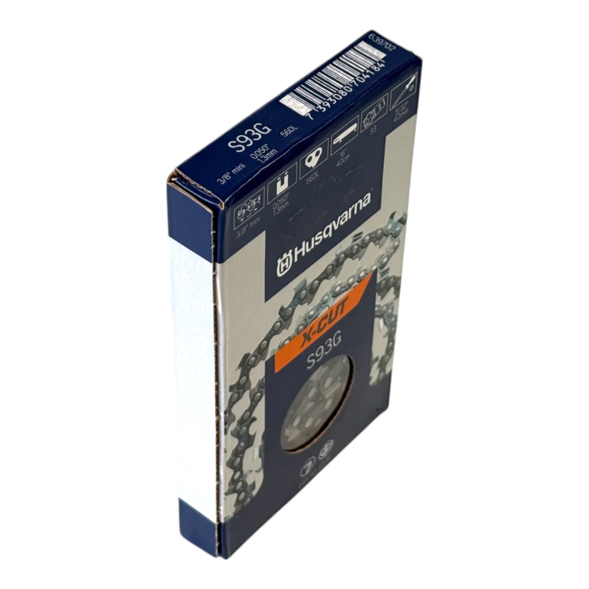 Husqvarna Ersatzkette X-CUT S93G Sägekette 30 cm 3/8" 1,3 mm (585404245) für Kettensäge