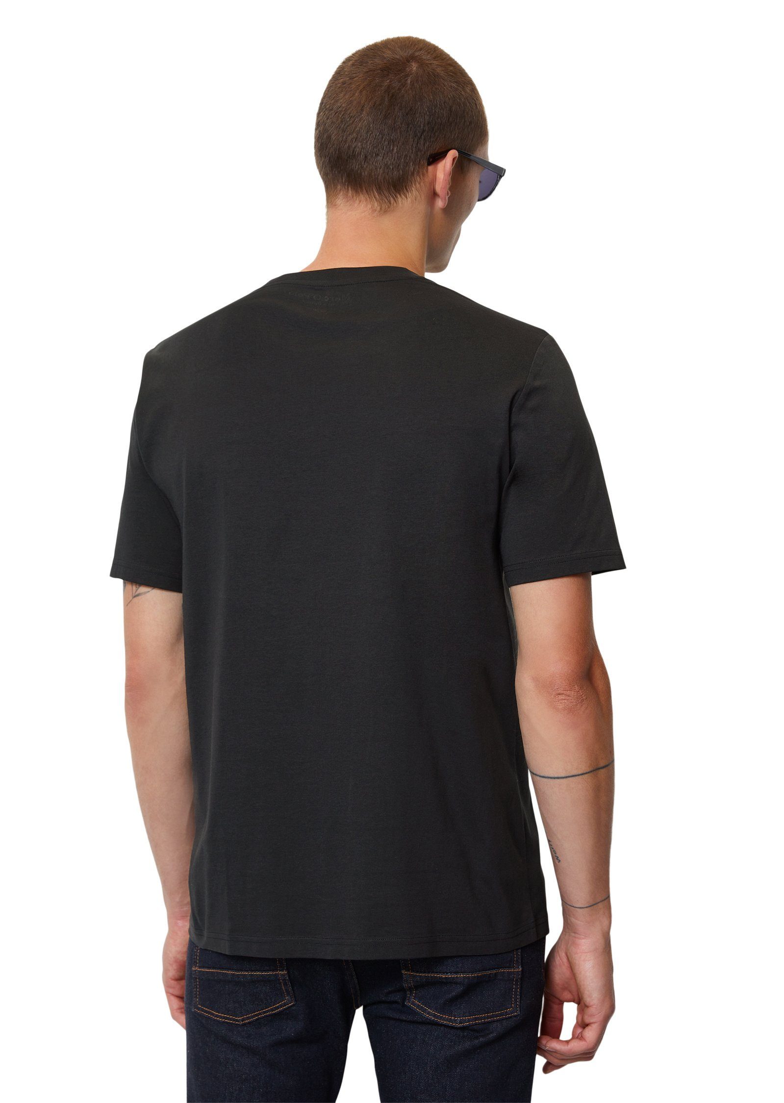 schwarz reiner Marc T-Shirt O'Polo Bio-Baumwolle aus