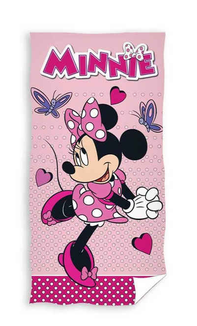 Disney Strandtuch Minnie Mouse Badetuch Handtuch Strandtuch 70 x 140 cm