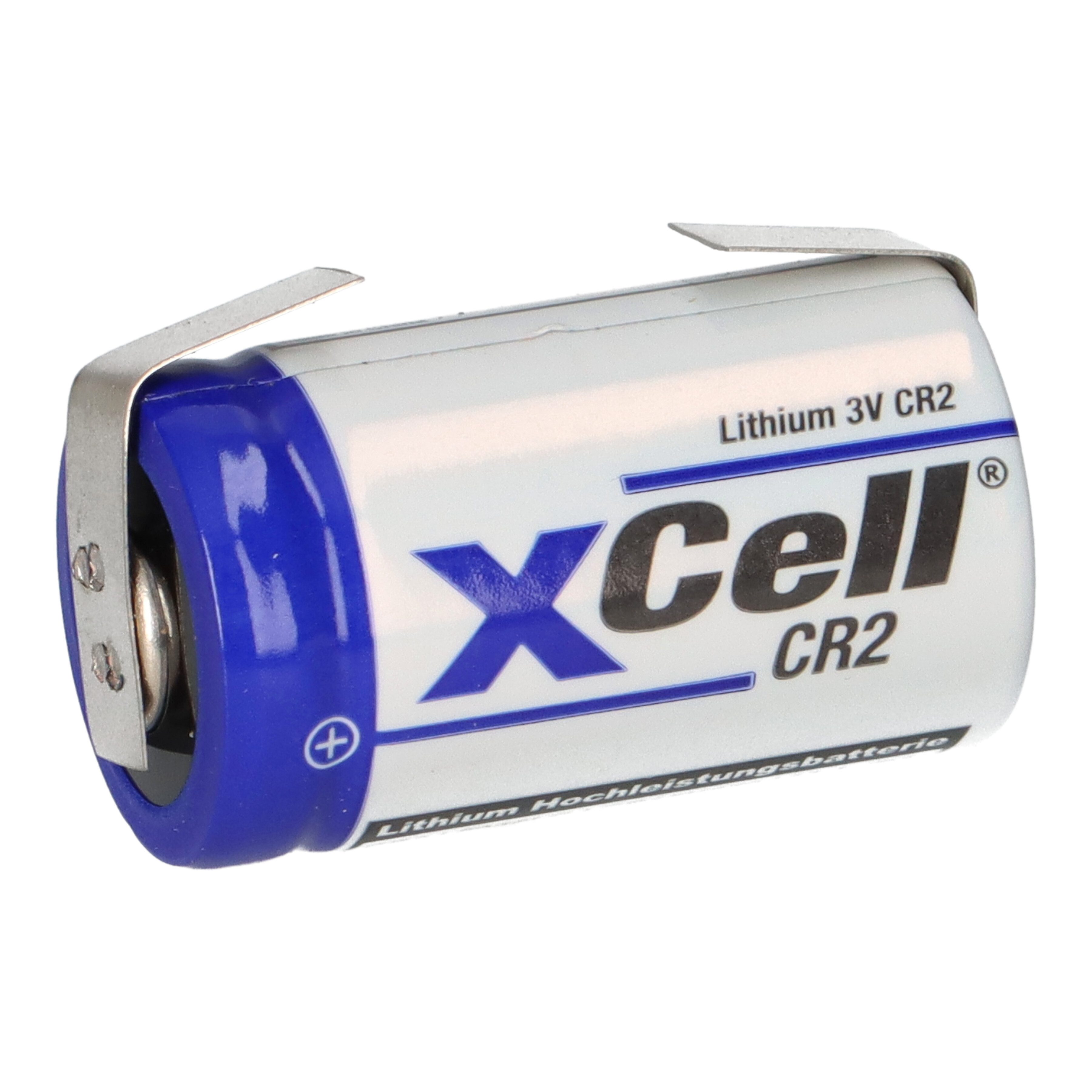XCell XCell Photobatterie CR2 Lithium 3V / 850mAh U-Lötfahne Fotobatterie