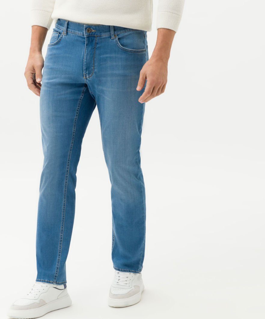 hellblau 5-Pocket-Jeans Brax Style COOPER