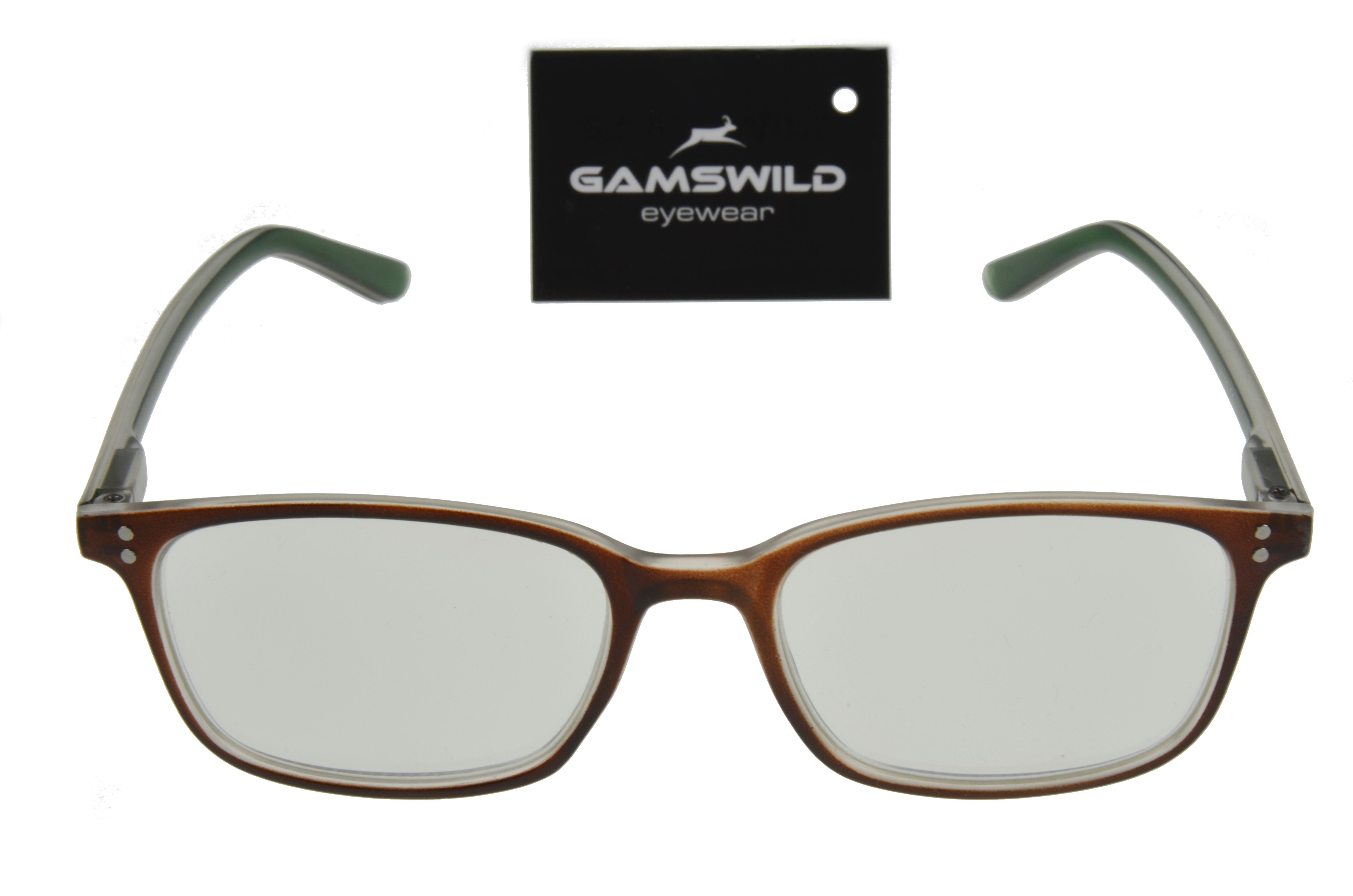 dpt /+2,0 Lesebrille +1,0 Lesebrille /+1,5 Gamswild Unisex braun-grün, Lesehilfe /+2,5 grün-braun schwarz-grau,