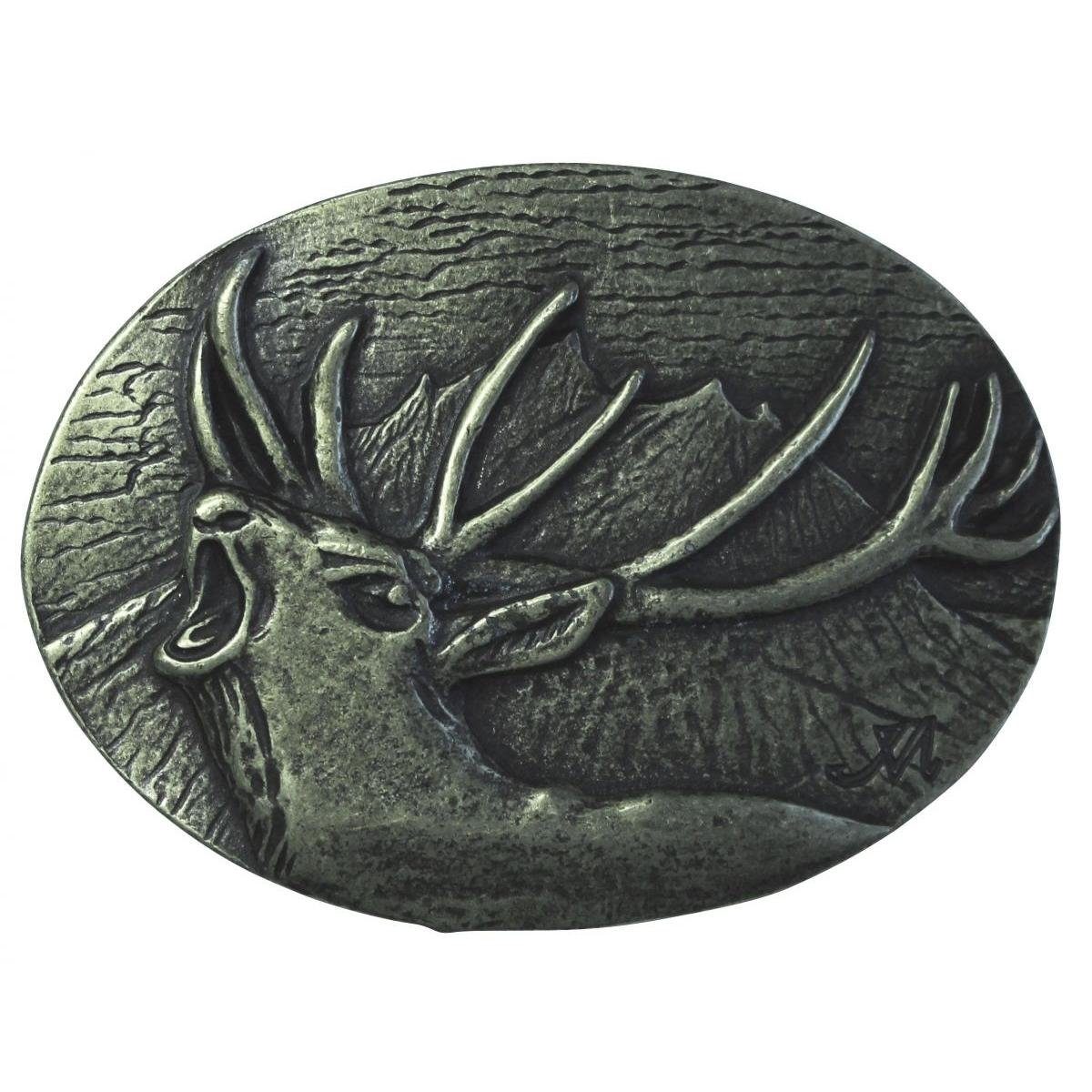 BELTINGER Ремниschnalle Hirsch 4,0 cm - Buckle Ремниschließe 40mm - für Jagd-Outfit - Ремни (1-St)