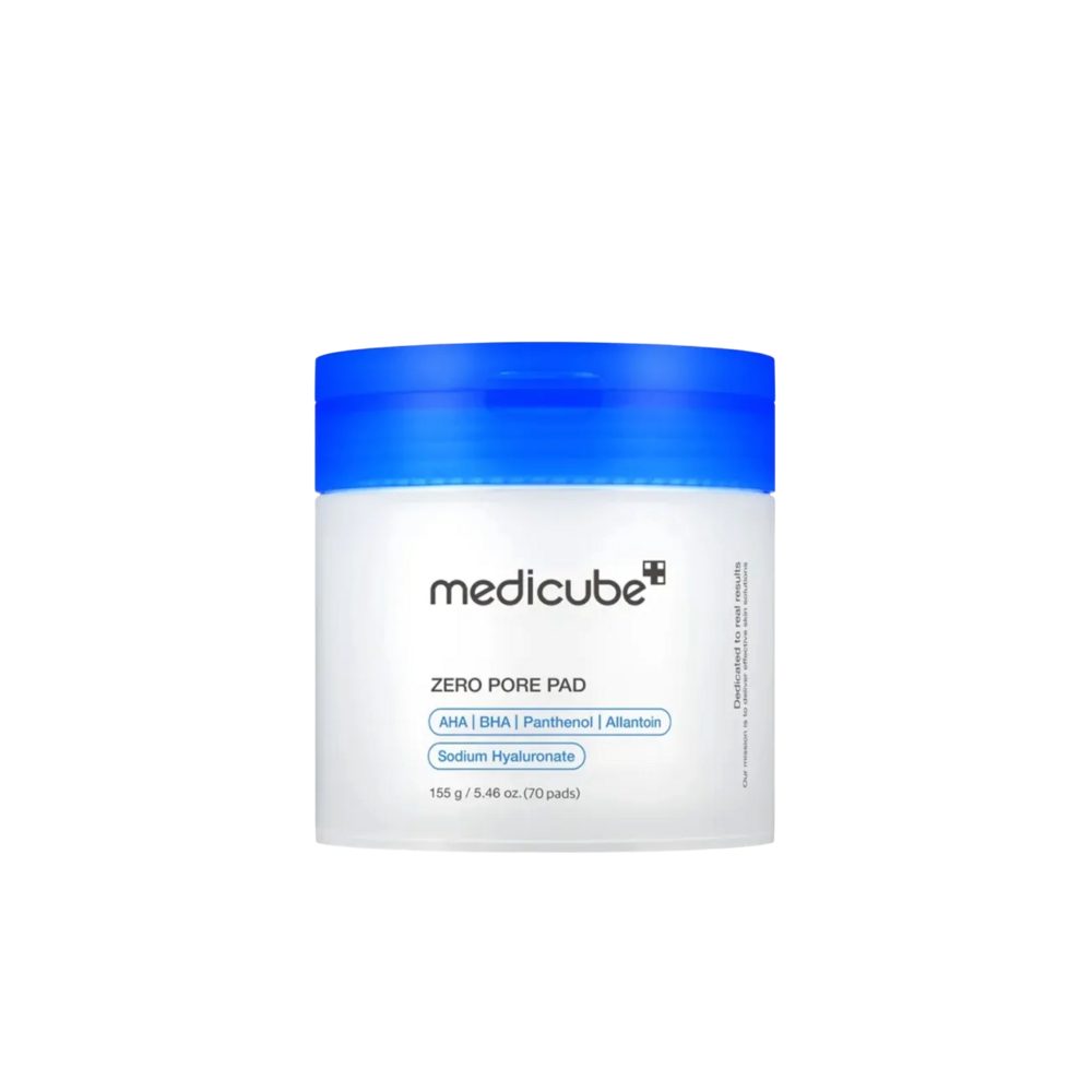 Medicube Gesichtsreinigungstuch Medicube Zero Pore Pad 2.0 – Peeling-Gesichtspads, 70 Stück, 70-tlg., AHA + BHA 70 Pads Porenverfeinernd Mischhaut & fettige Haut