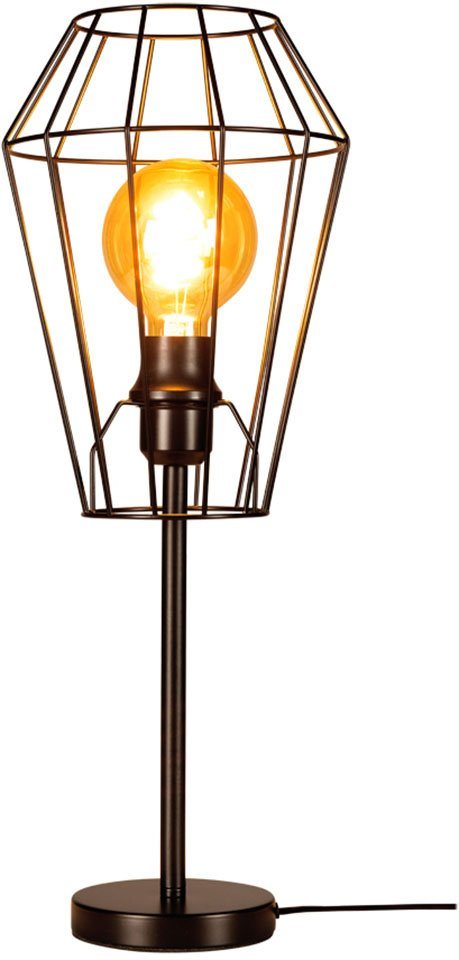 BRITOP LIGHTING Tischleuchte Endorfina, Leuchtmittel wechselbar, ohne  Leuchtmittel, Dekorative Leuchte aus Metall, passende LM E27 / exkl., Made  in Europe