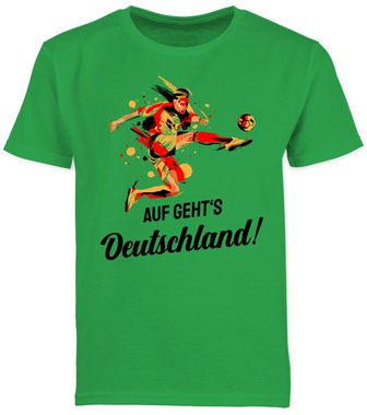Shirtracer T-Shirt Auf gehts Deutschland Germany (1-tlg) 2024 Fussball EM Fanartikel
