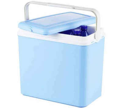 JUNG Outdoor-Flaschenkühler WA239V Mini Kühlbox blau, 24 Liter, Maße 40x23x40, Kühlen, Kühlbox Thermobox tragbar Minikühlbox Autokühlbox Getränkekühlbox