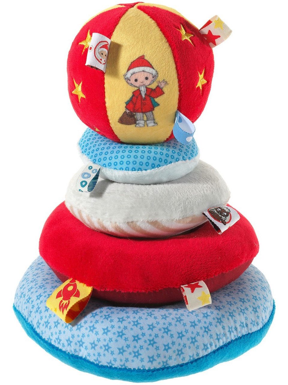Heunec® Plüschfigur SANDMANN Stapelspielzeug (Plüsch, 15cm)