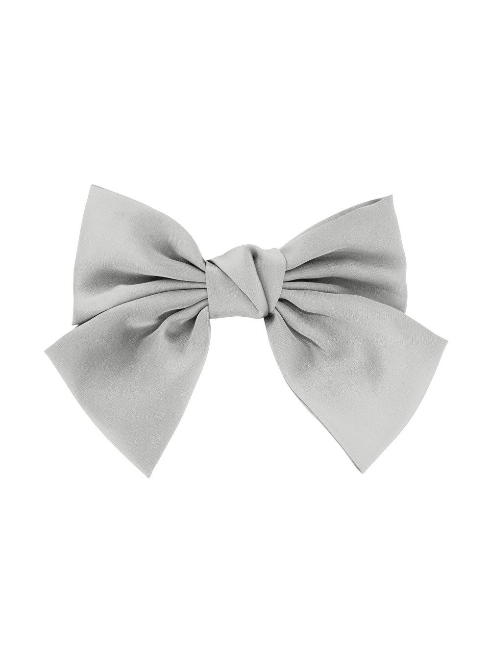 axy Haarspange Schleife-Haarspange mit XL großer Schleife aus Satin, femininer Style Damen Vintage Haarspange Haarklammer