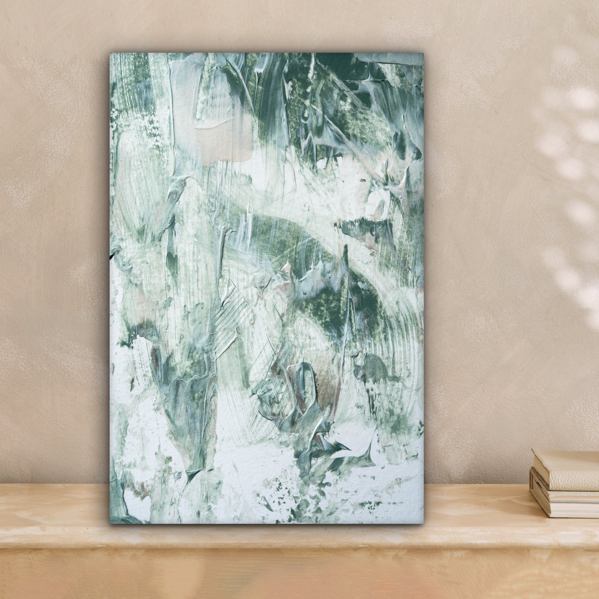 OneMillionCanvasses® Leinwandbild Gartendekoration - Farbe - günstig online kaufen